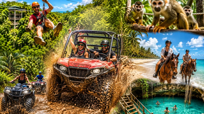 Adventure Park Day with Buggy Zip Line and Cenote, photo 4