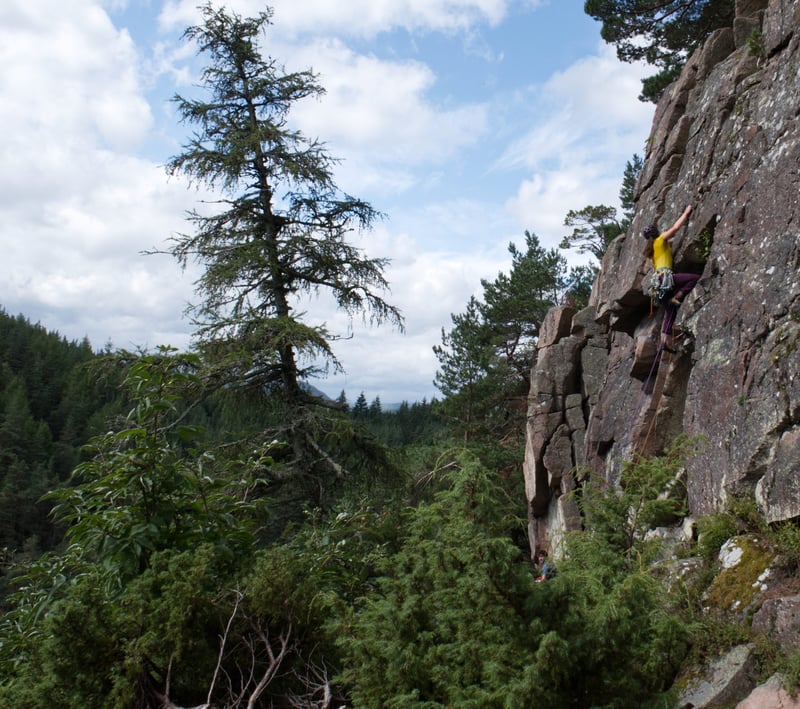 Indoor to Outdoor Climbing Day in North East Scotland, foto 3