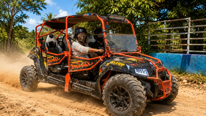 Polaris 4x4 Adventure with Macao Beach and Cenote, photo 5