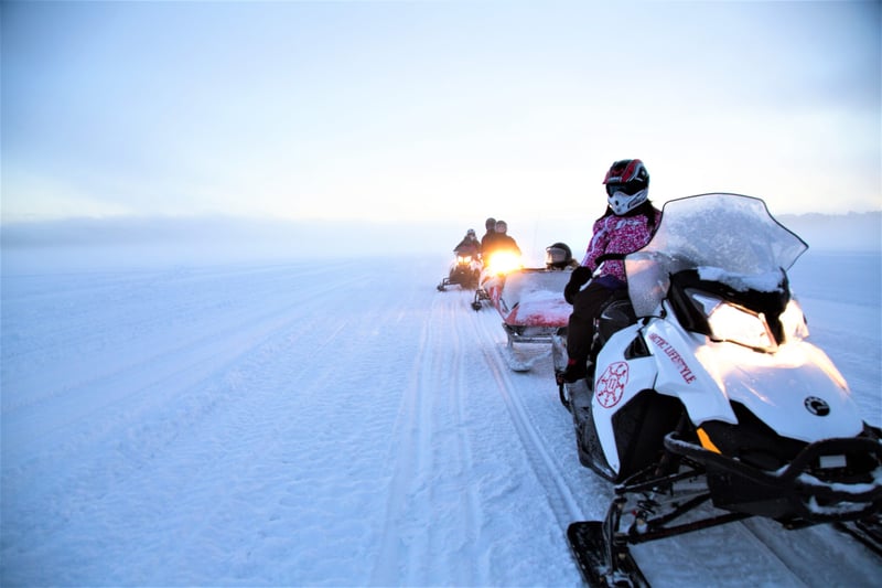 Family Snowmobile Safari in Rovaniemi, photo 2