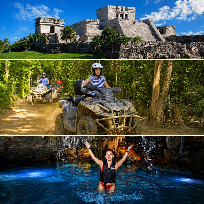 Tulum Ruins ATV and Cenote Day Trip in Riviera Maya, photo 2
