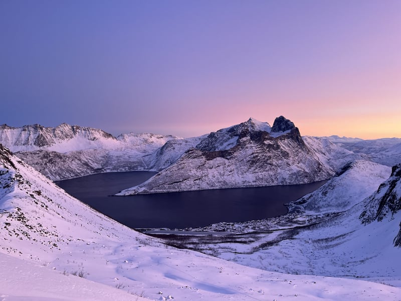 Snowshoe Hike to Hesten in Senja, photo 4