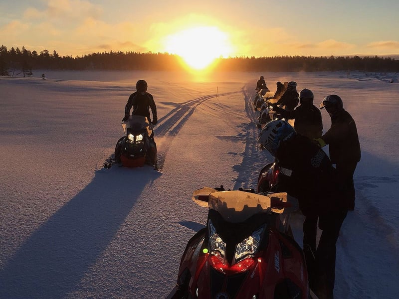 Avventura in motoslitta nella natura selvaggia di Rovaniemi, foto 3