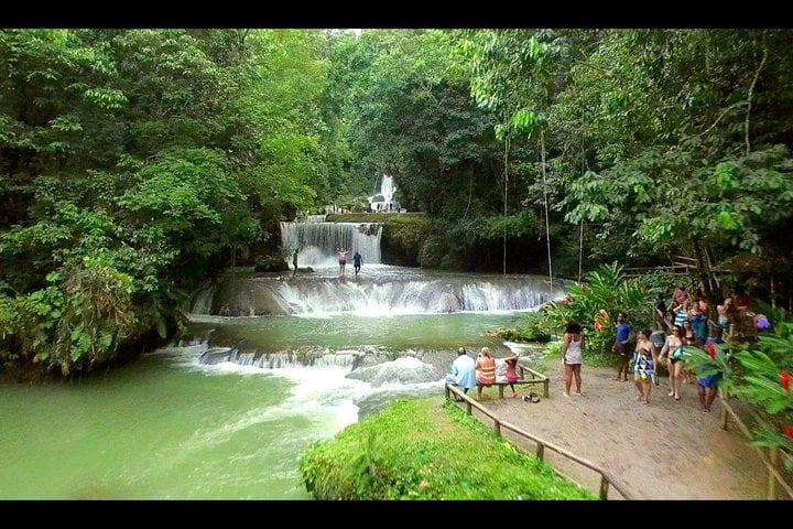 Private Waterfall Swimming and River Safari in Saint Elizabeth, foto 3