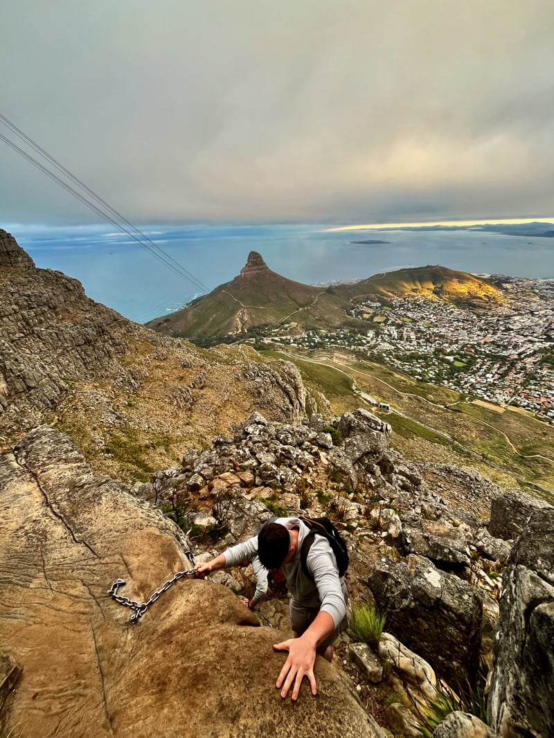 Escalada a la cumbre en Ciudad del Cabo, foto 4