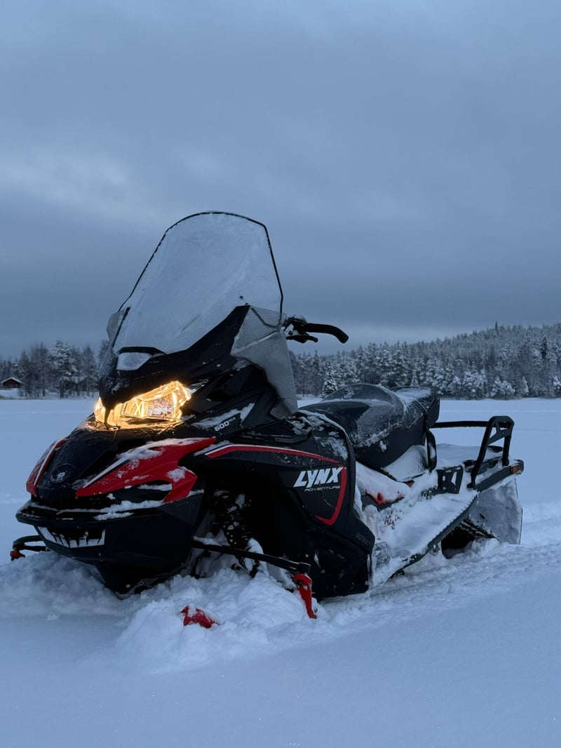 Private Wilderness Snowmobile Trip in Rovaniemi, photo 3