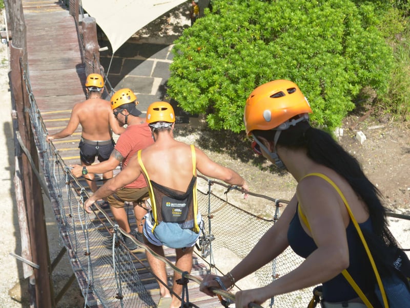 Cenote Snorkelling Rappelling and Zip Lining in Riviera Maya, photo 5