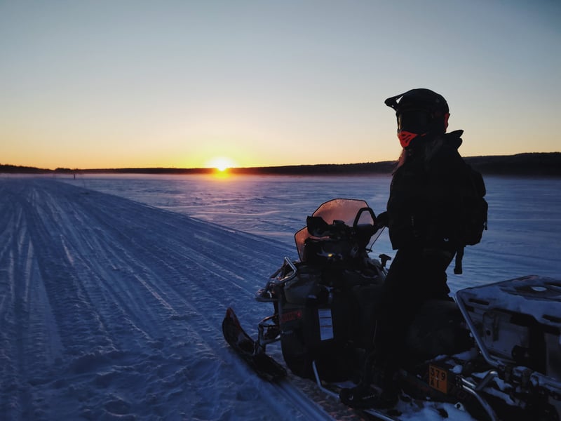 Taste of Wilderness Snowmobile Safari in Rovaniemi, photo 3