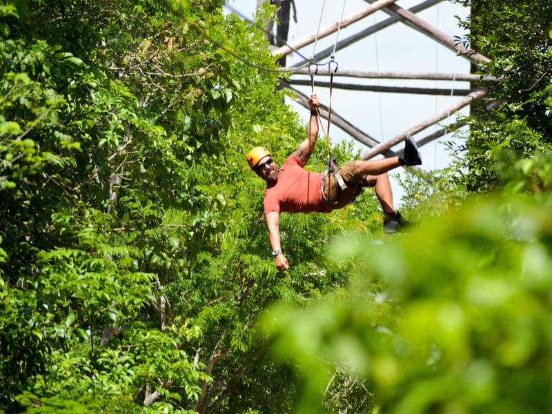 Cenote Snorkelling Rappelling and Zip Lining in Riviera Maya, photo 2