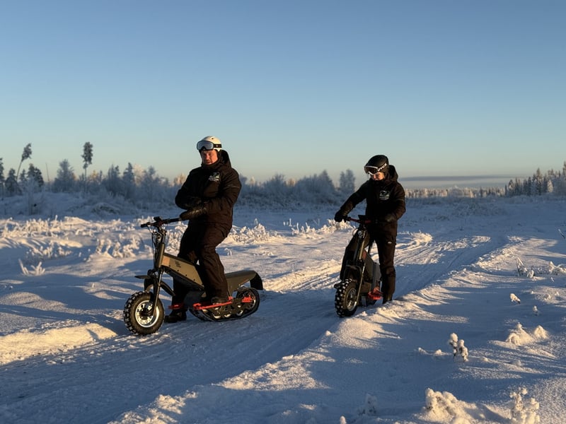 Electric Reindeer Safari with Reindeer Farm Visit in Rovaniemi, Lapland, photo 2