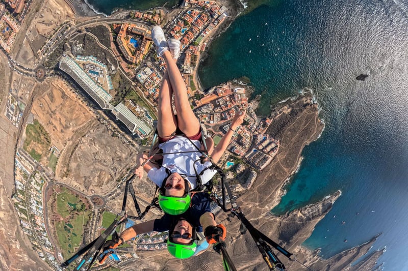 Tandem Paragliding in Tenerife South, foto 2