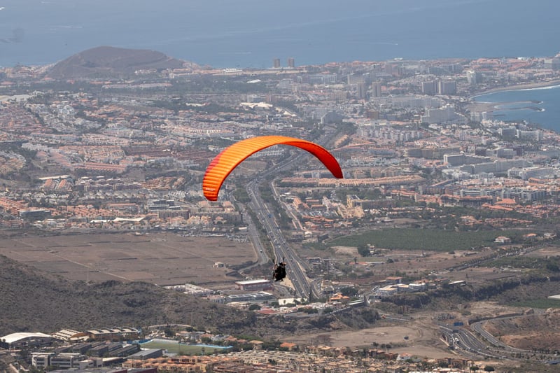 Acrobatic Tandem Paragliding in Costa Adeje, photo 2