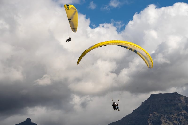 Performance Tandem Paragliding in Costa Adeje, photo 4