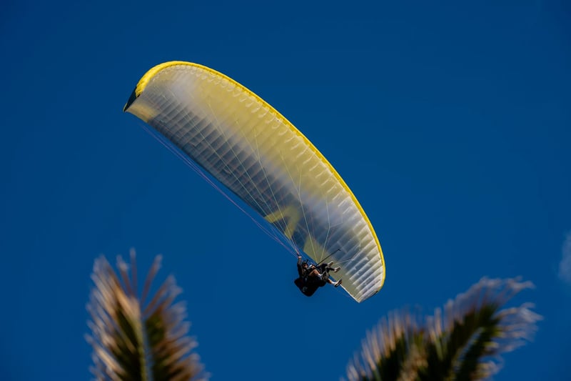 Acrobatic Tandem Paragliding in Costa Adeje, photo 3
