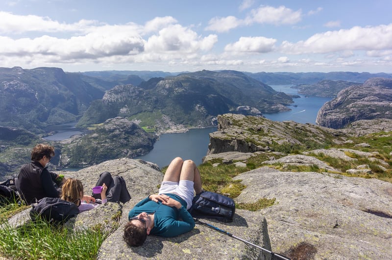 Preikestolen Hidden Trail and Canoe in Lysefjord, photo 4