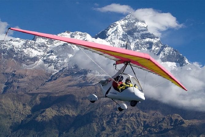 Ultra Light Flight above the Clouds from Pokhara, photo 2