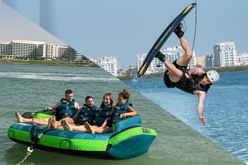 Tubing and Wakeboarding near Yas Island, Abu Dhabi, foto 3