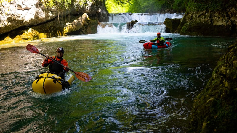 Packrafting on the Mrežnica River, foto 2