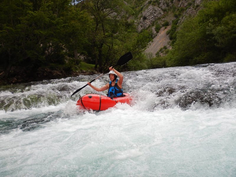 Packrafting on the Zrmanja River, foto 4