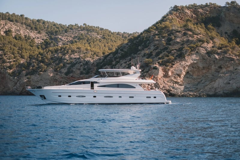 Luxury Yacht Day Charter on Santa Anna in Dénia, photo 4