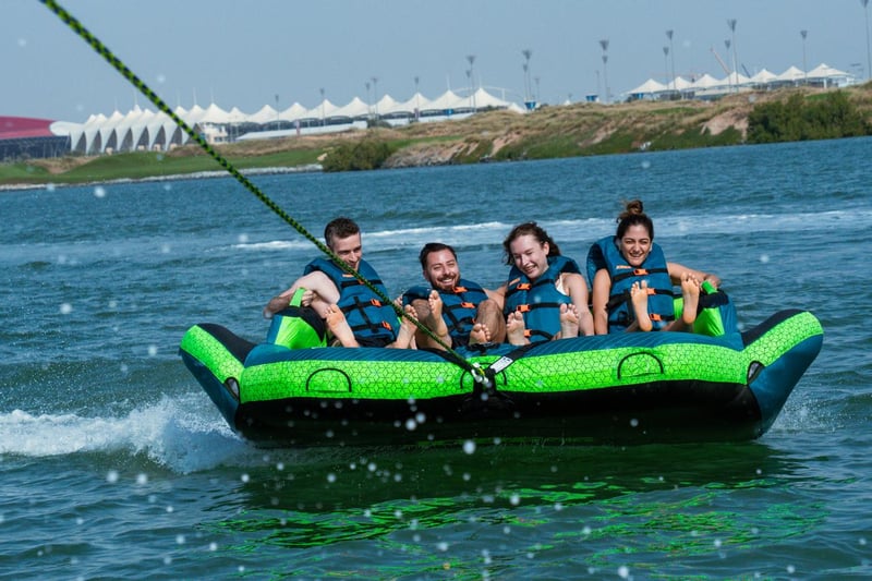 Tubing and Wakeboarding near Yas Island, Abu Dhabi, foto 2