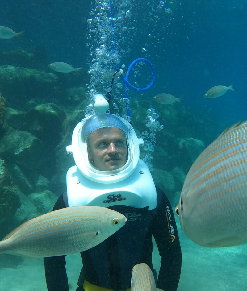 Sea Trek Helmet Diving in Playa de las Américas, photo 2