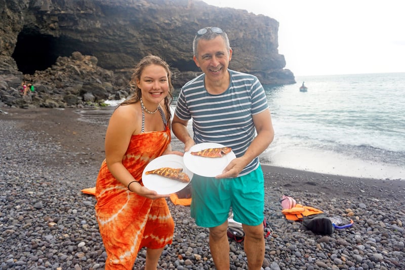 Boat Trip Snorkel and Beach BBQ in Ribeira da Barca, photo 3