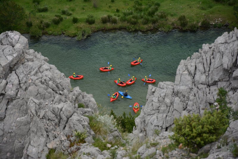 Packrafting on the Zrmanja River, foto 3