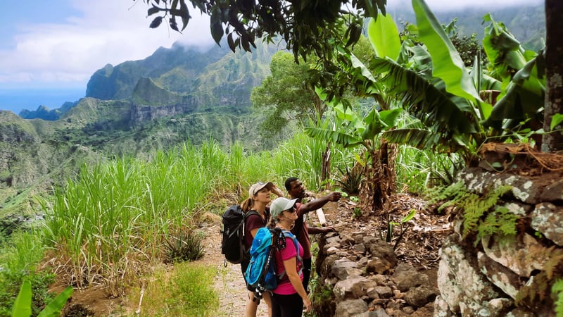 Cova de Paul Crater Trek in Santo Antao, foto 2