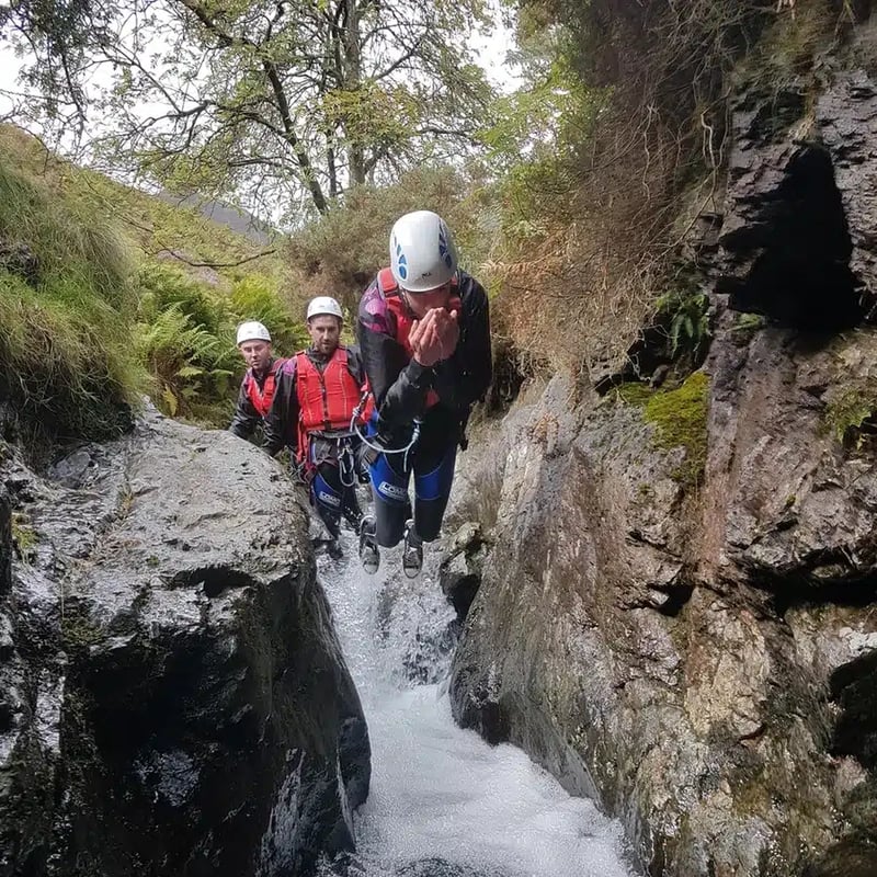 3-Hour Ghyll Scrambling Adventure in the Lake District gallery 4