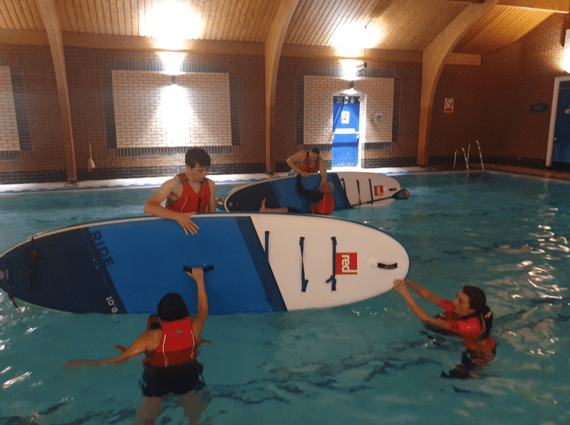 Pool SUP Rescue Technique Clinic in Thames Ditton, photo 4