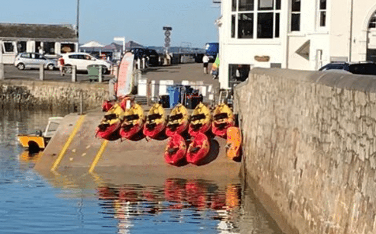 Sit-on Kayak Hire in St Mawes, Cornwall gallery 2