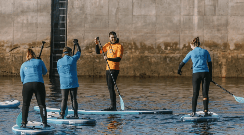 SUP Intro Lesson in Portknockie Harbour, Scotland, photo 3