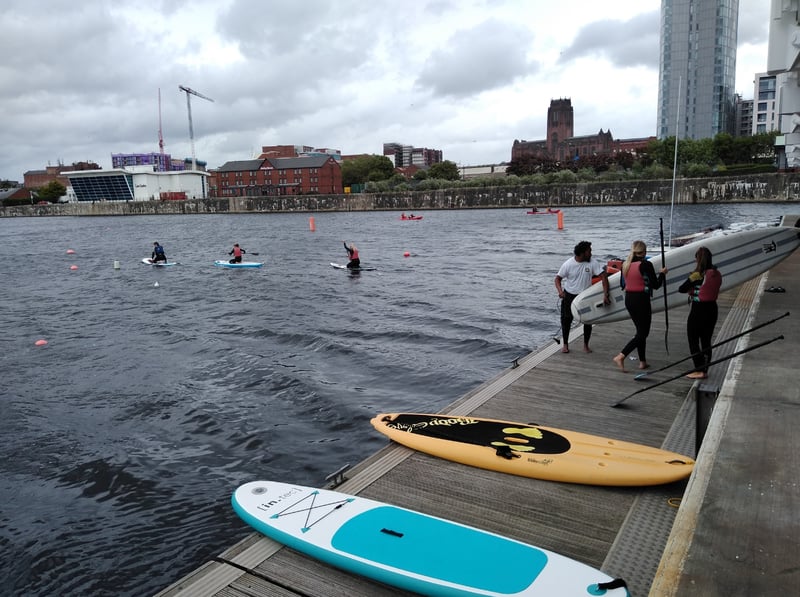 Stand Up Paddleboard (SUP) Hire – Queens Dock, Liverpool, photo 3