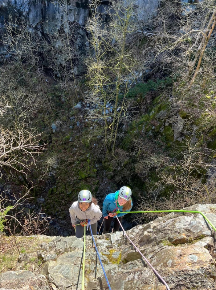 Climbing & Abseiling at Hodge Close Quarry, South Lakes, photo 4