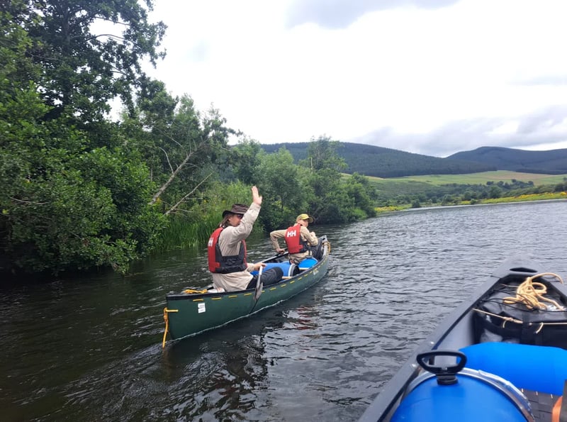 River Tweed Canoe Trip – Innerleithen to Abbotsford, photo 4