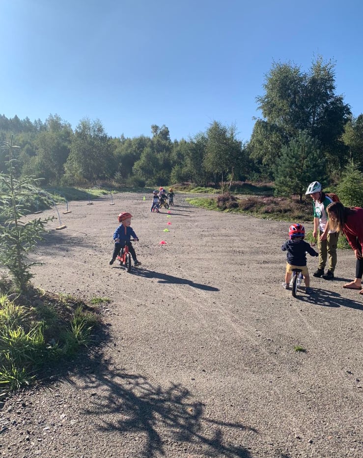 Mini MTB Adventures - Play on Pedals Session in Dess, Aboyne, photo 2