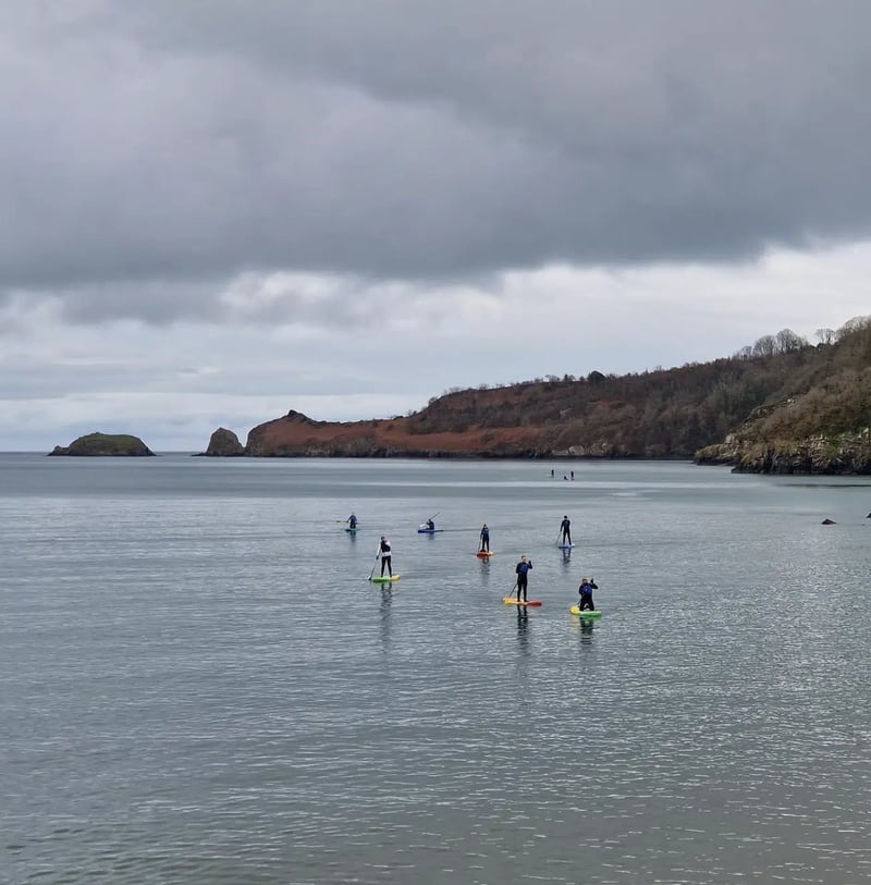SUP Hire in Tenby North Beach, Pembrokeshire, photo 3