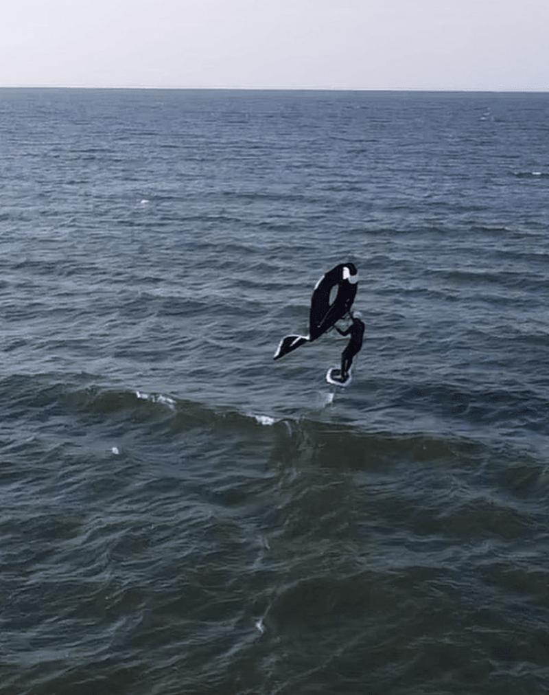 Wingfoiling Supervised Session on Wallasey Beach, photo 4