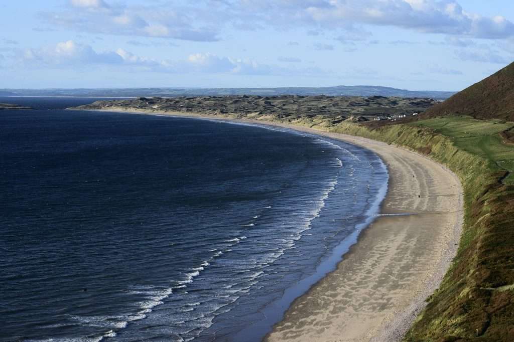paragliding in swansea