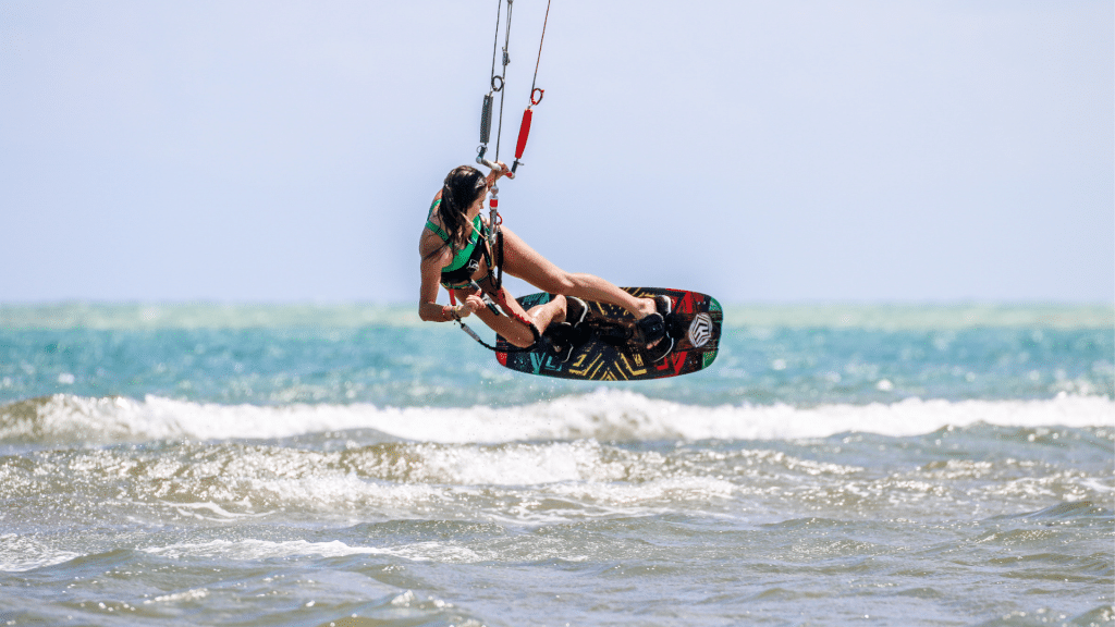 Kitesurfing can help overcome fear