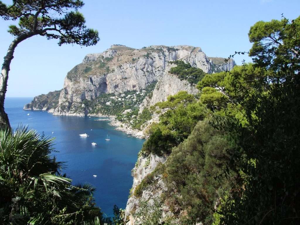 Sailing trip amalfi coast