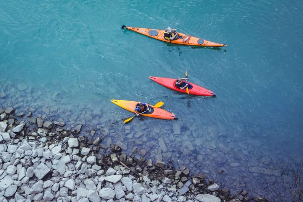 Kayaking & Canoeing is the most popular adventure sport in the UK