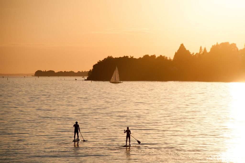 Over 600,000 people paddleboard in the UK