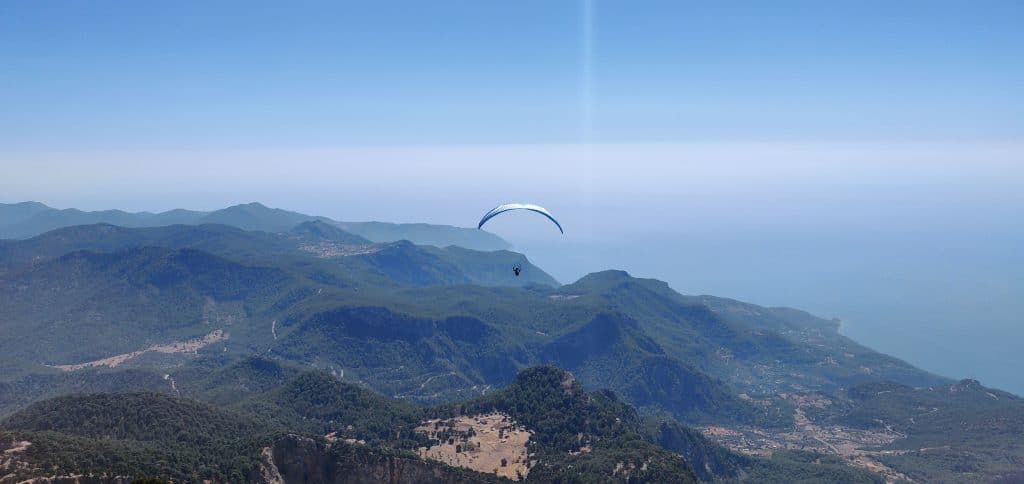 Paragliding in Oludeniz, Turkey