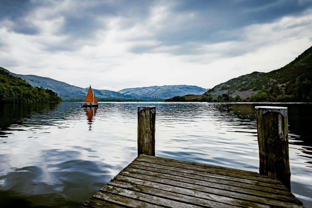 Wild swimming in Ullswater