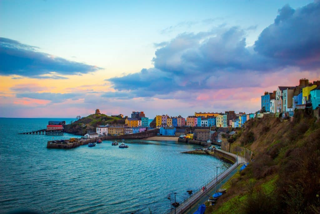 Kayaking tenby harbour