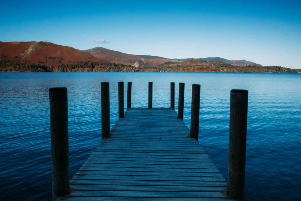 Wild swimming in Derwentwater
