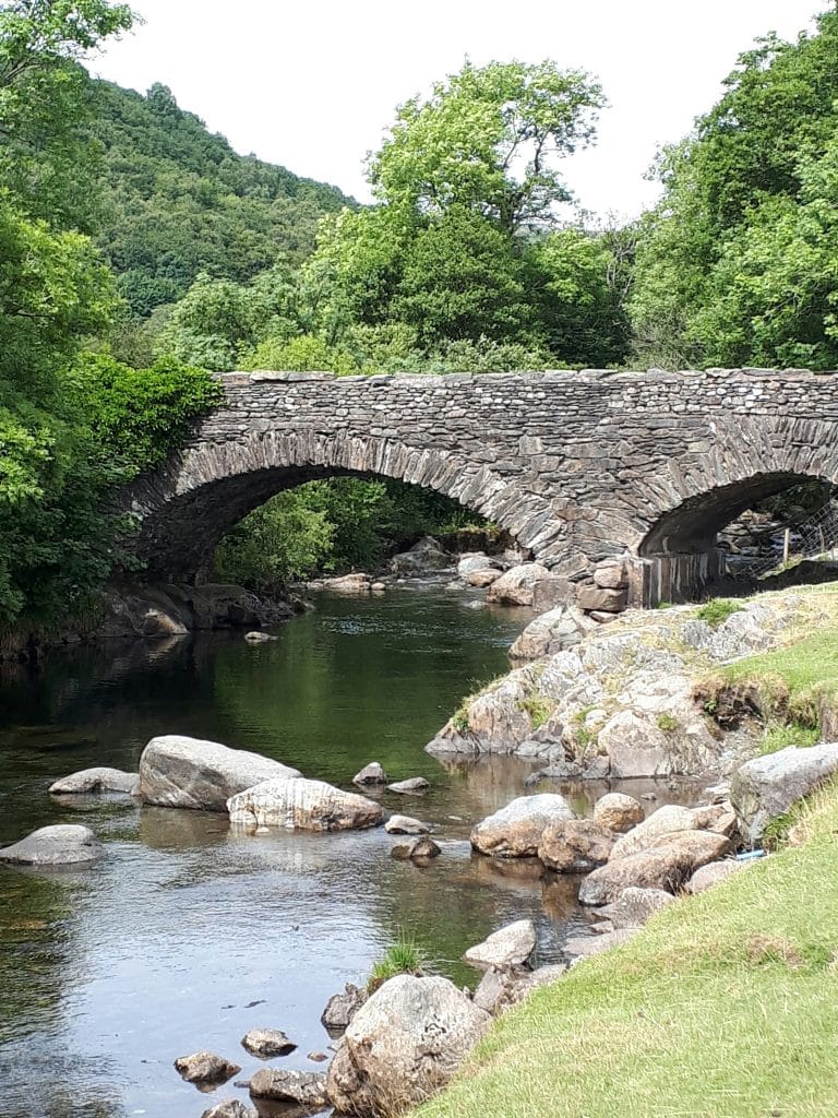 Wild swimming in  The Duddon Valley