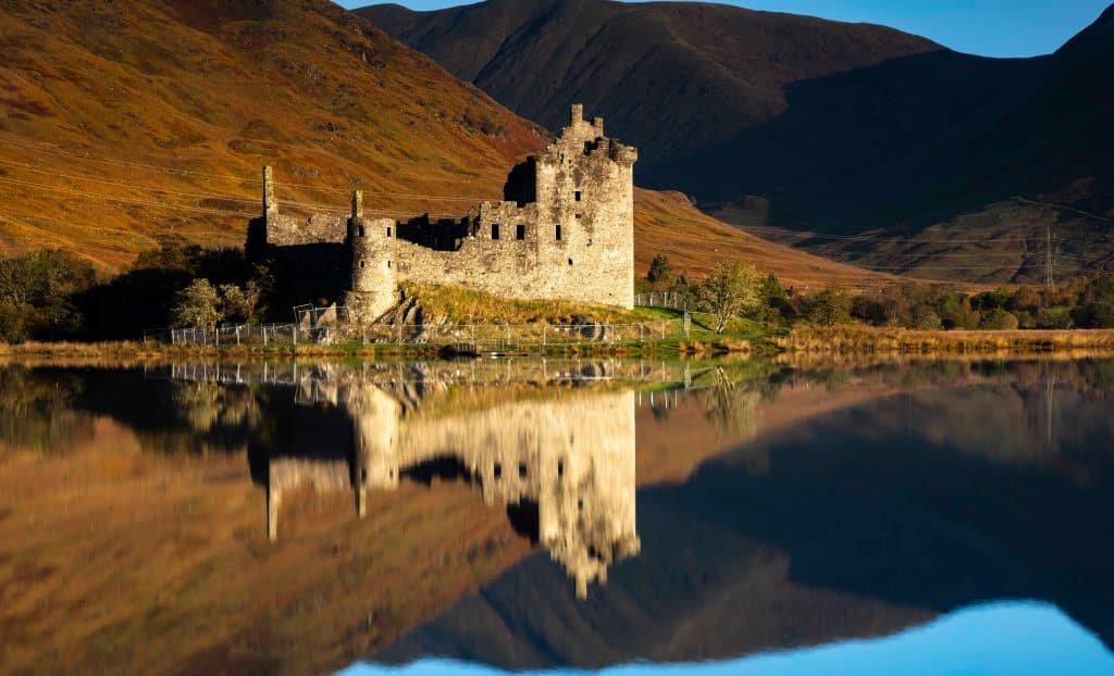 Wild swimming in Loch Awe